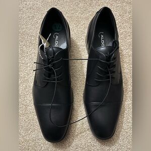 Aldo men’s black dress shoes size 7.5